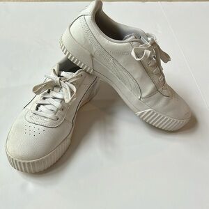 Puma Women’s Carina White Athletic Shoes